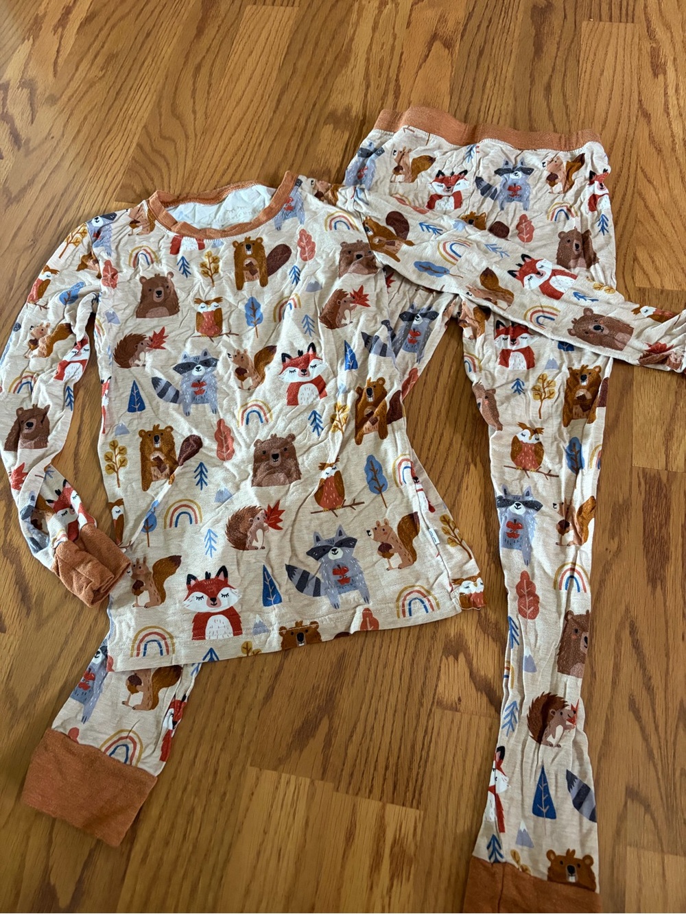 Little Sleepies Woodland Animal Pajama Set